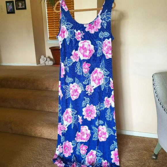 Plus Size Sleeveless Maxi Dress - Size 14W - Picture 1 of 6